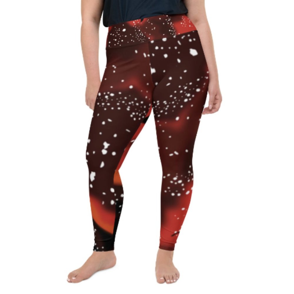 Galaxy Plus Size High Waist Leggings  - Various Sizes